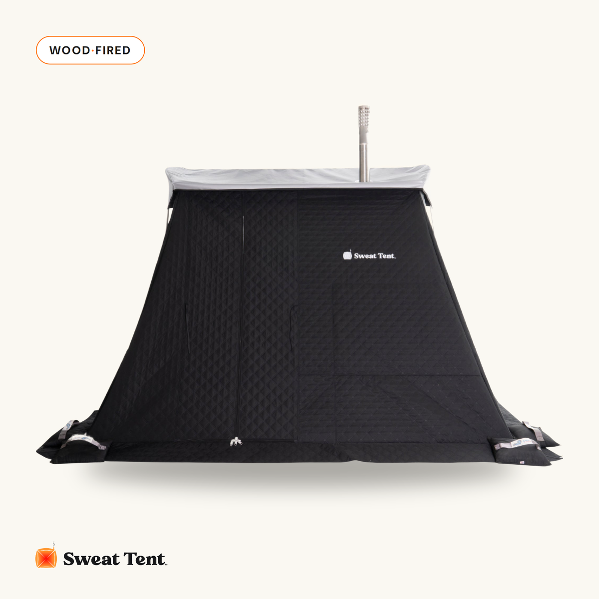 Sweat Tent Portable Outdoor Sauna — Pro-Bundle XL Black