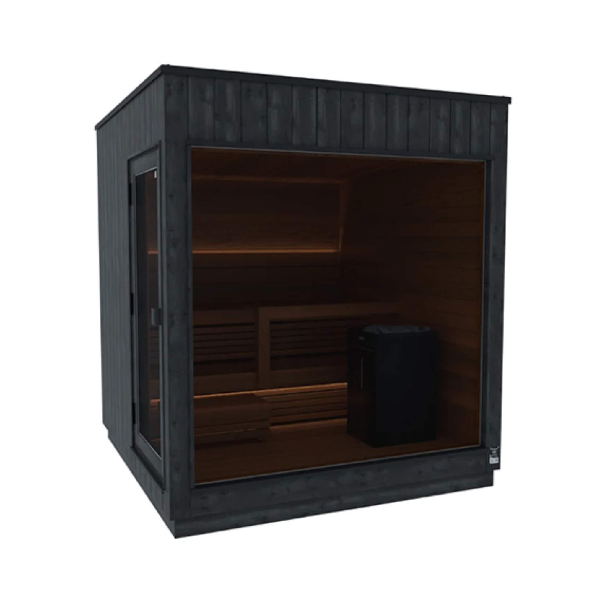 ThermaSol Nordic Misty Outdoor Sauna Cabin - Modular System (Fully Assembled)