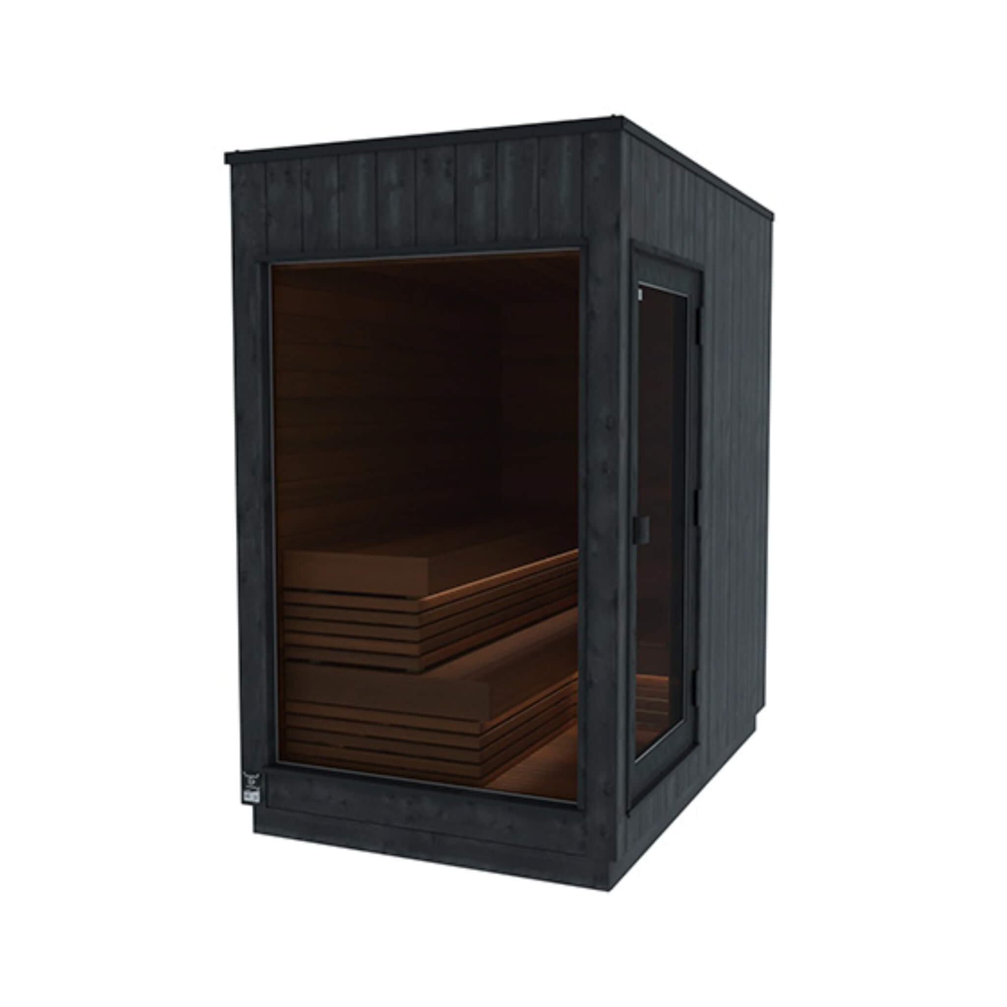 ThermaSol Nordic Misty Outdoor Sauna Cabin - Modular System (Fully Assembled)