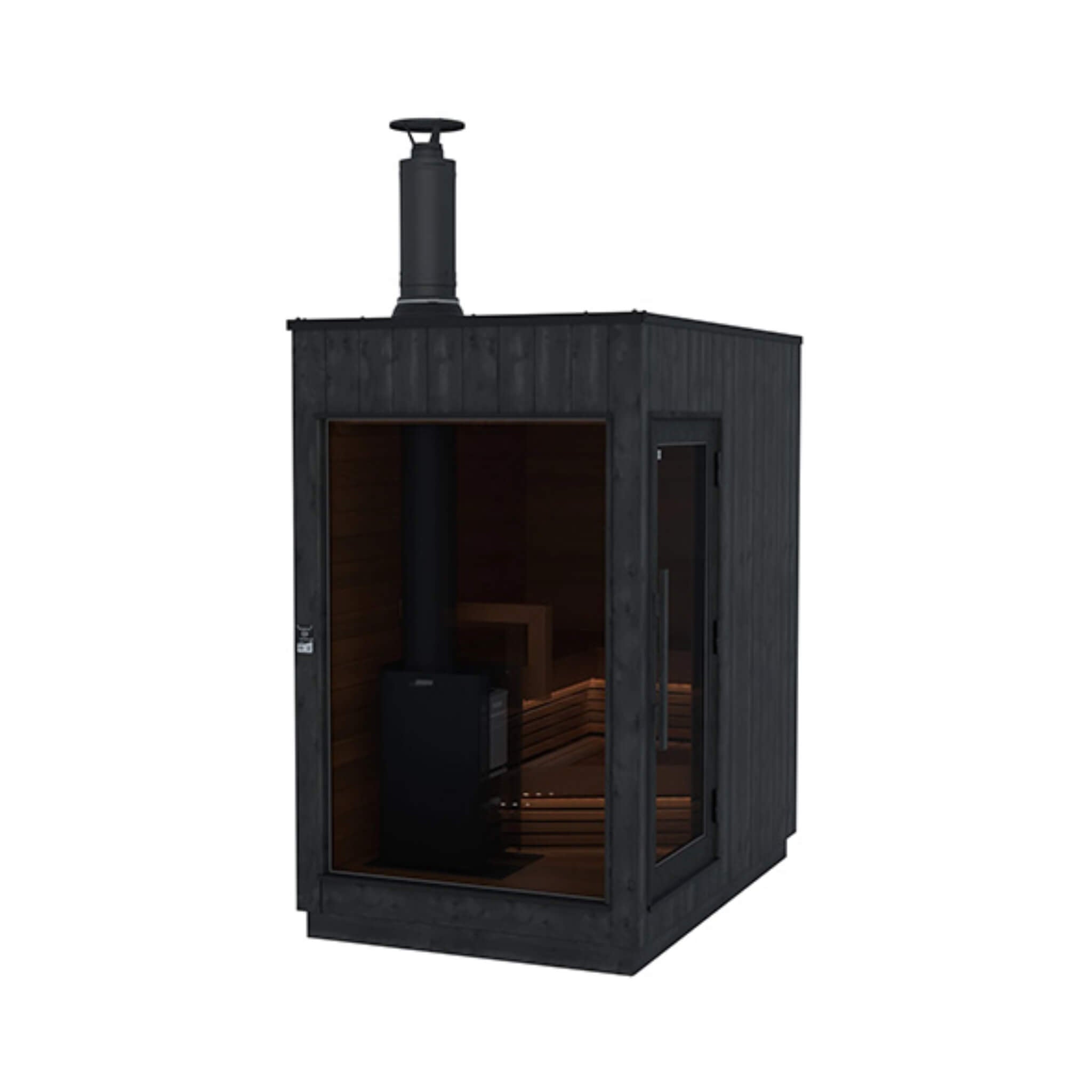 ThermaSol Nordic Misty Outdoor Sauna Cabin - Modular System (Fully Assembled)