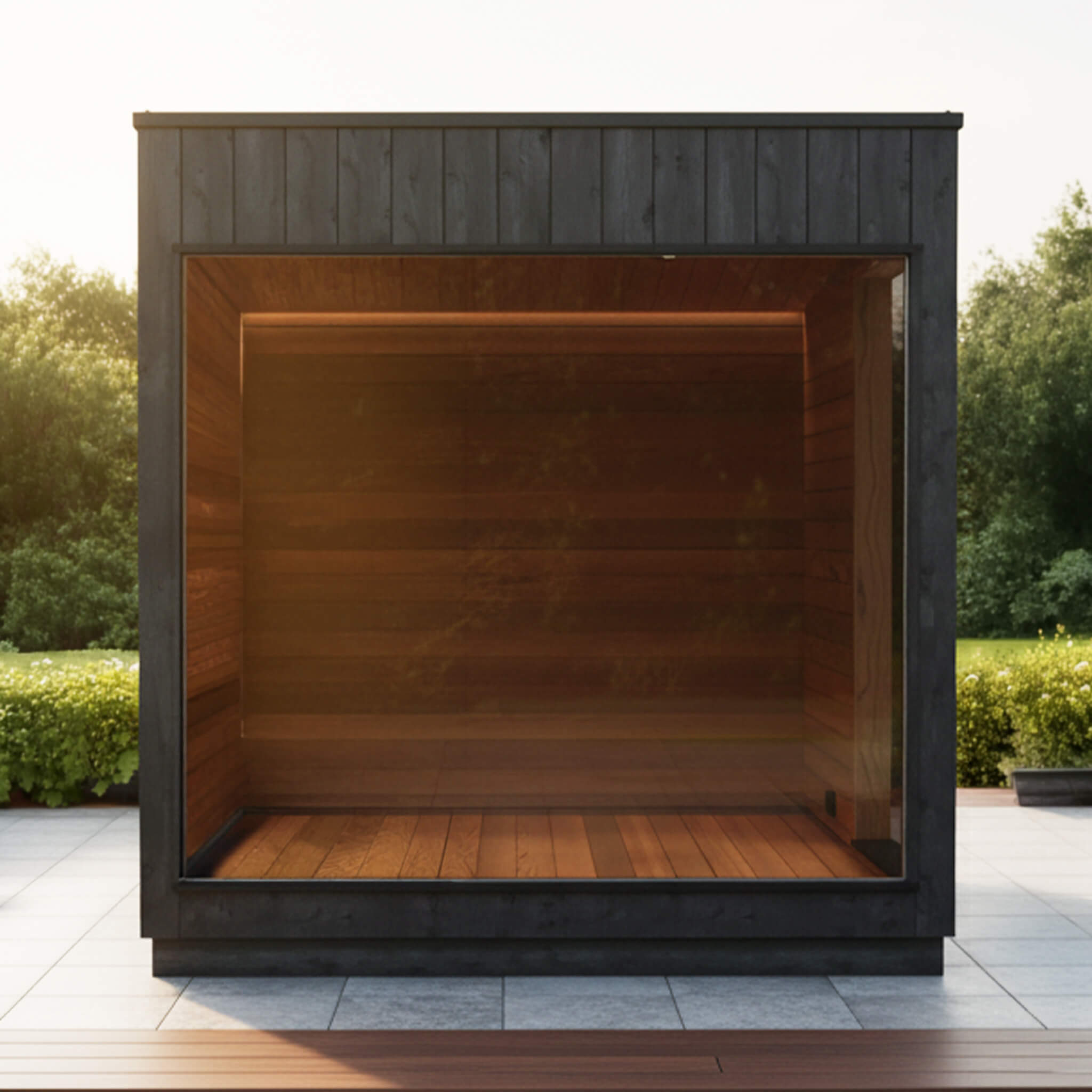 ThermaSol Nordic Misty Outdoor Lounge - Modular Wellness Space