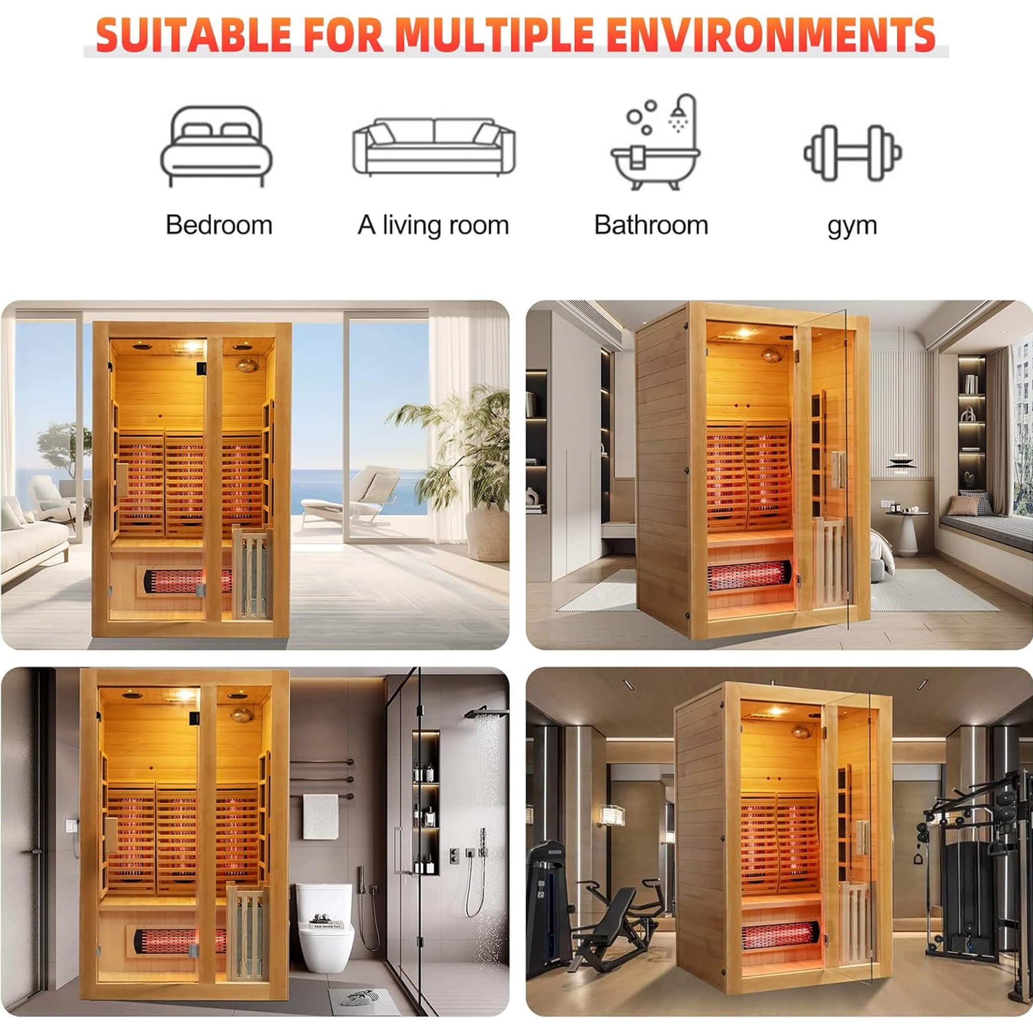 Rövia Luma 2-Person Hybrid Sauna