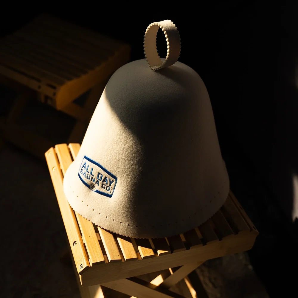 Australian Merino Wool Sauna Hat